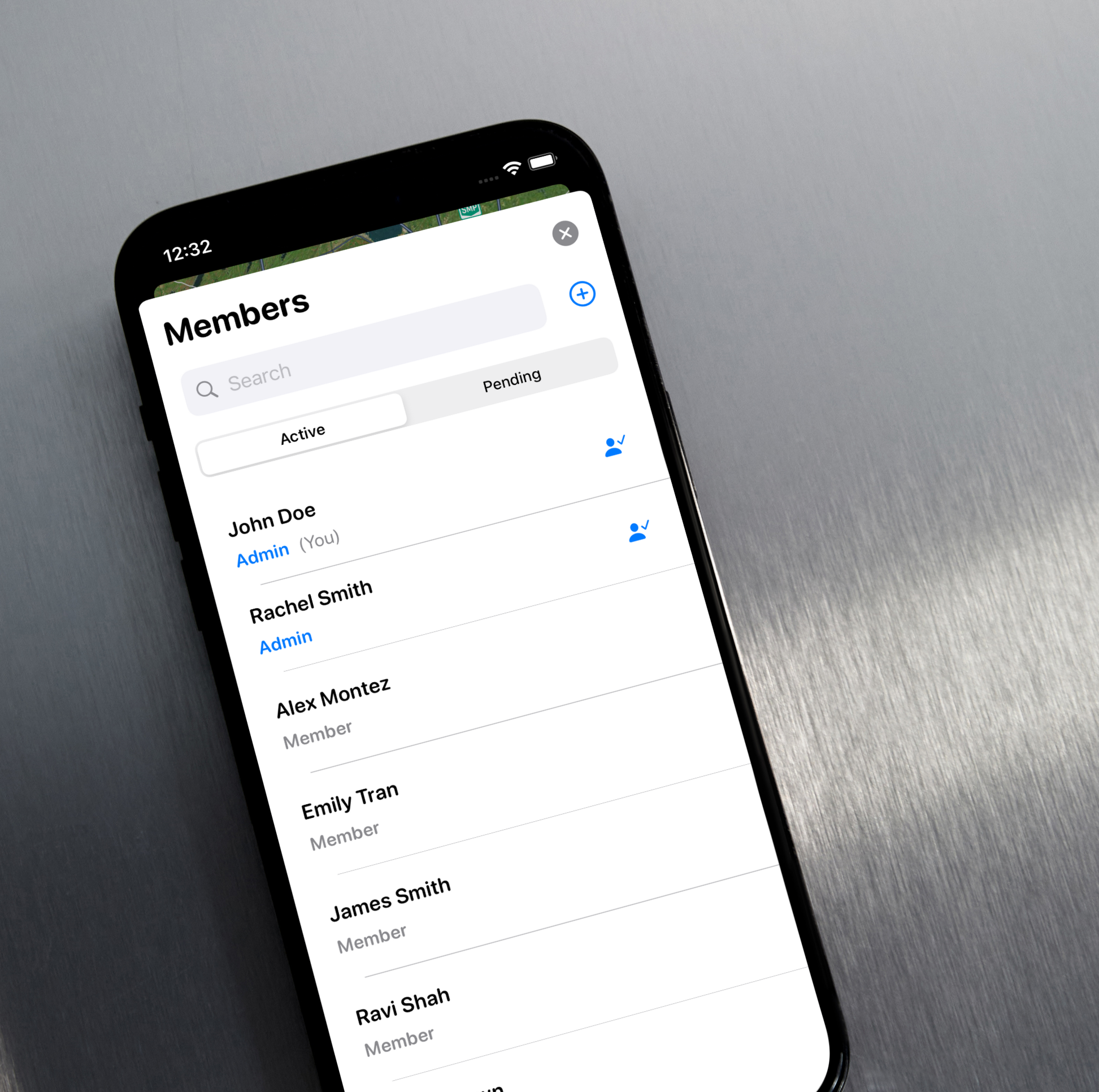 Feature showing Member Management